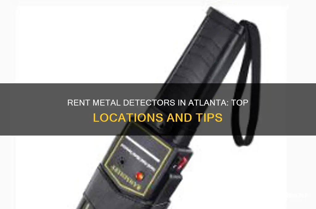 where to rent metal detector in atlanta ga
