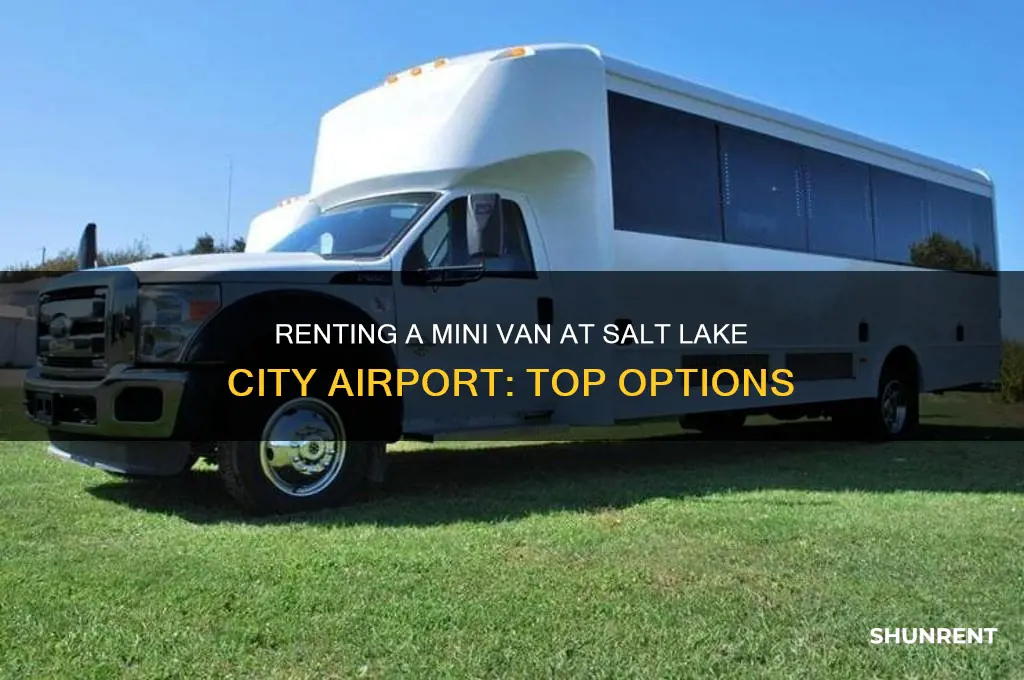 where to rent mini van salt lake city airport