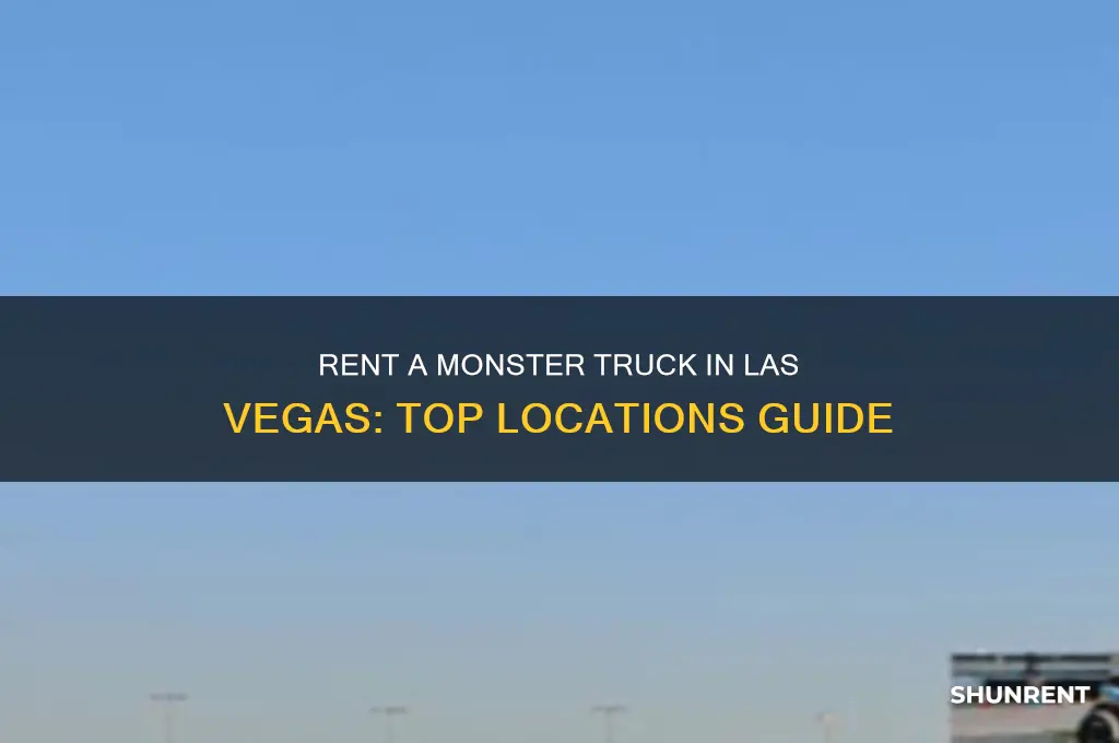 where to rent monster truck in las vegas