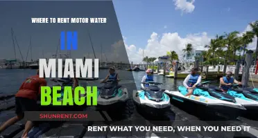 Top Spots to Rent Motor Watercraft in Miami Beach