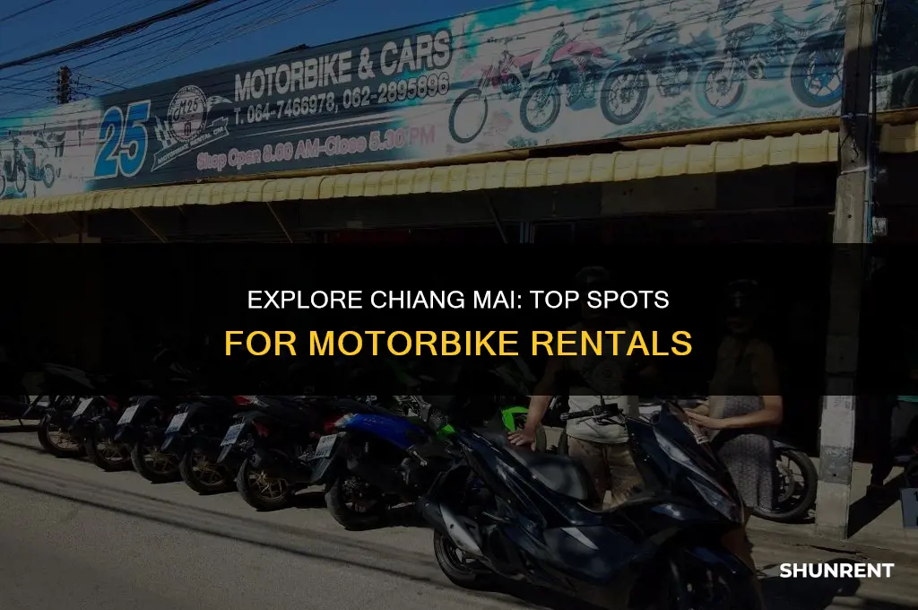 where to rent motorbike in chiang mai