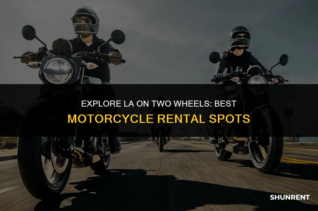 where to rent motorcycles in los angeles