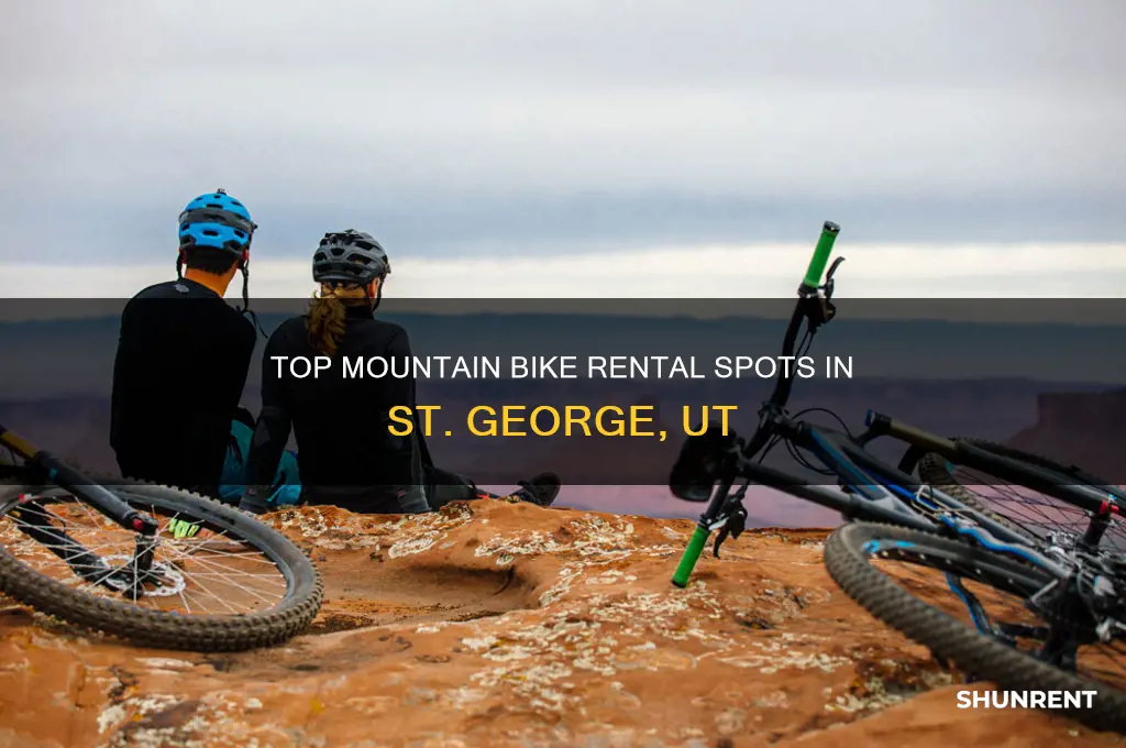 where to rent mountain bike in st george ut