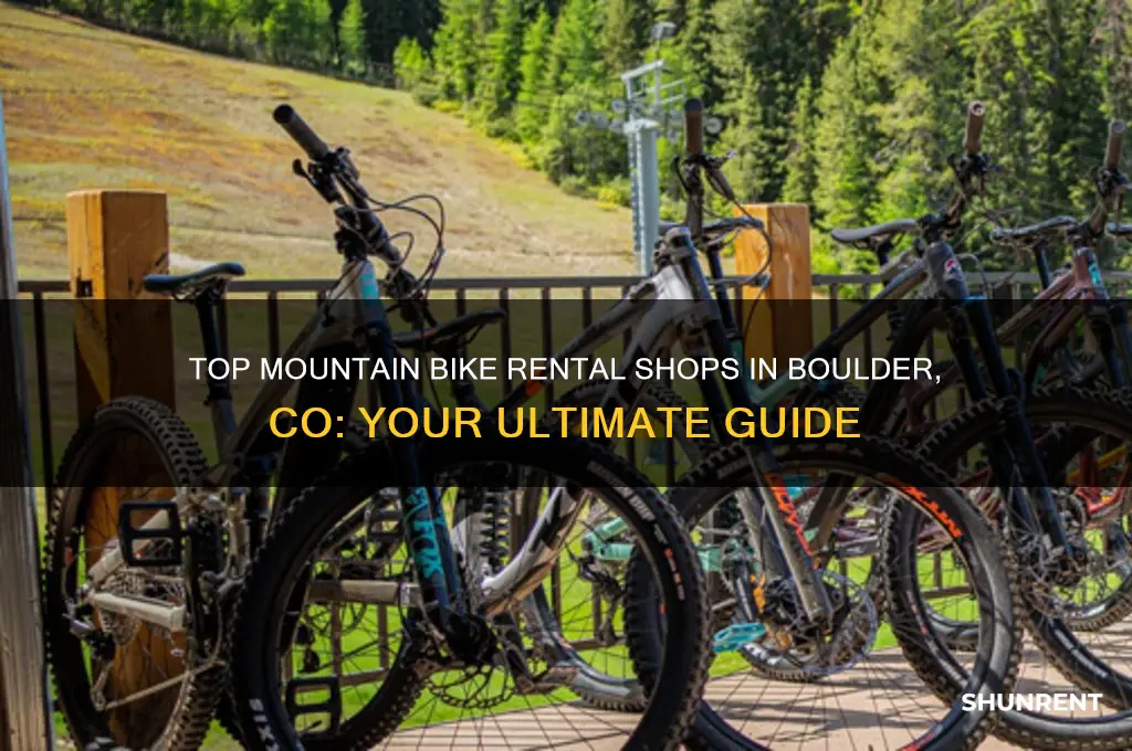where to rent mountain bikes in boulder co