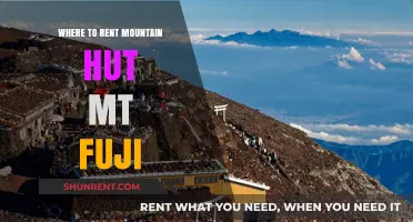 Where to Rent Mountain Hut Mt Fuji