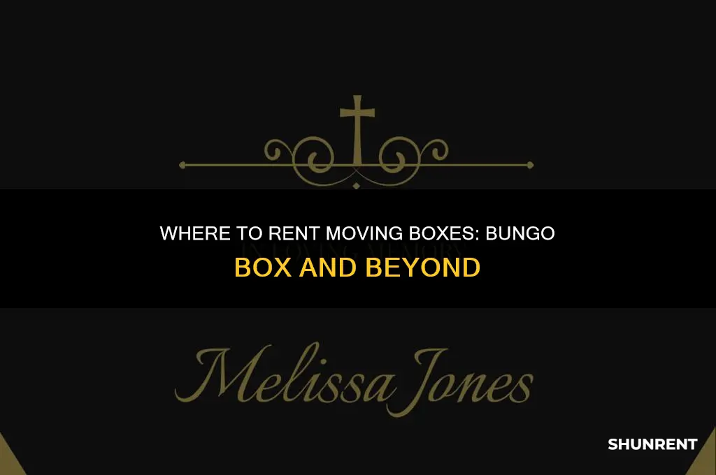 where to rent moving boxes bungo box
