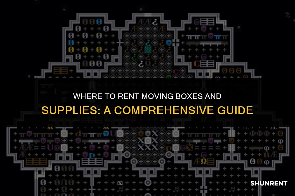 where to rent moving boxes moving supplies
