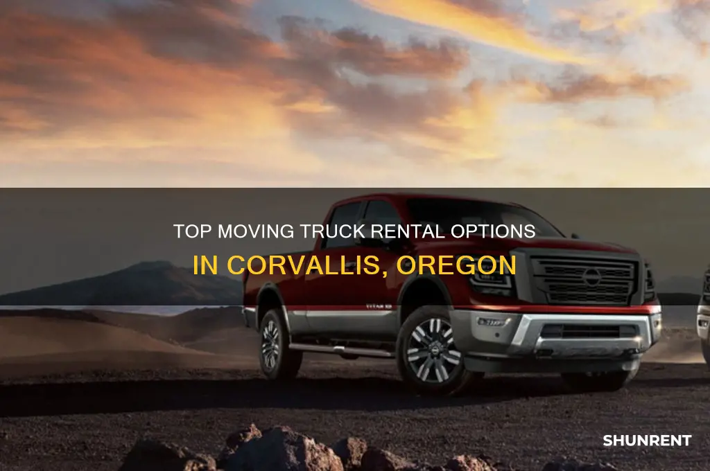where to rent moving trucks in corvallis oregon