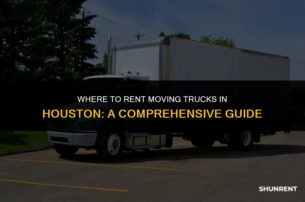 where to rent moving trucks in houston