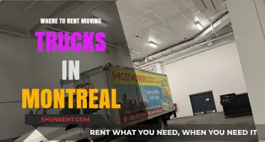 Where to Rent Moving Trucks in Montreal: A Comprehensive Guide