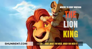 Roaring Rentals: Where to Find Mufasa from The Lion King
