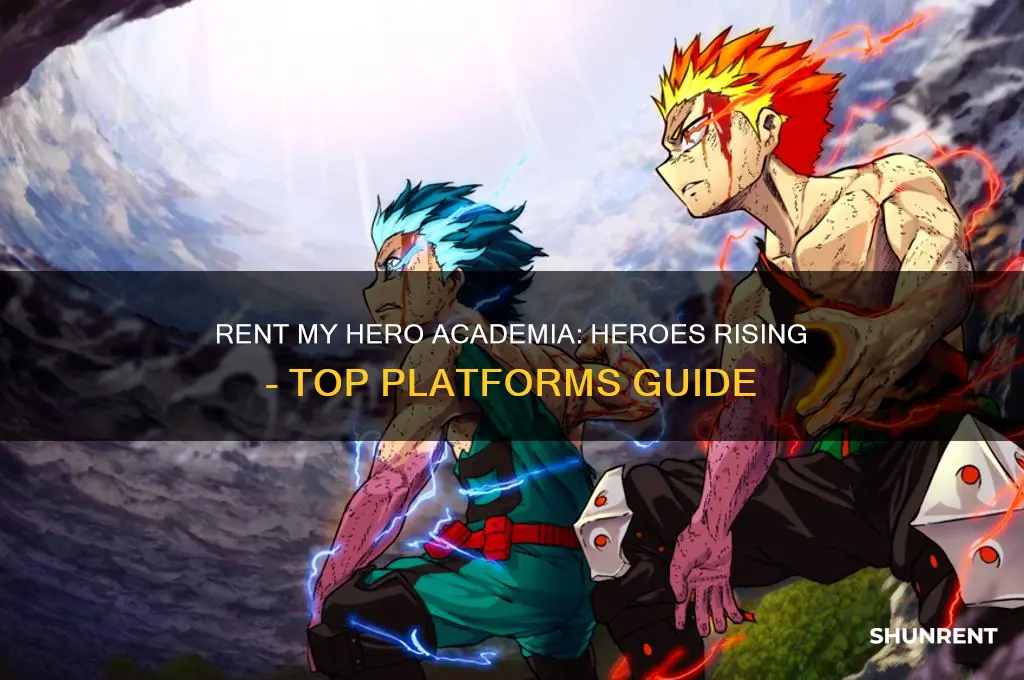 where to rent my hero acadmy 2 heroes