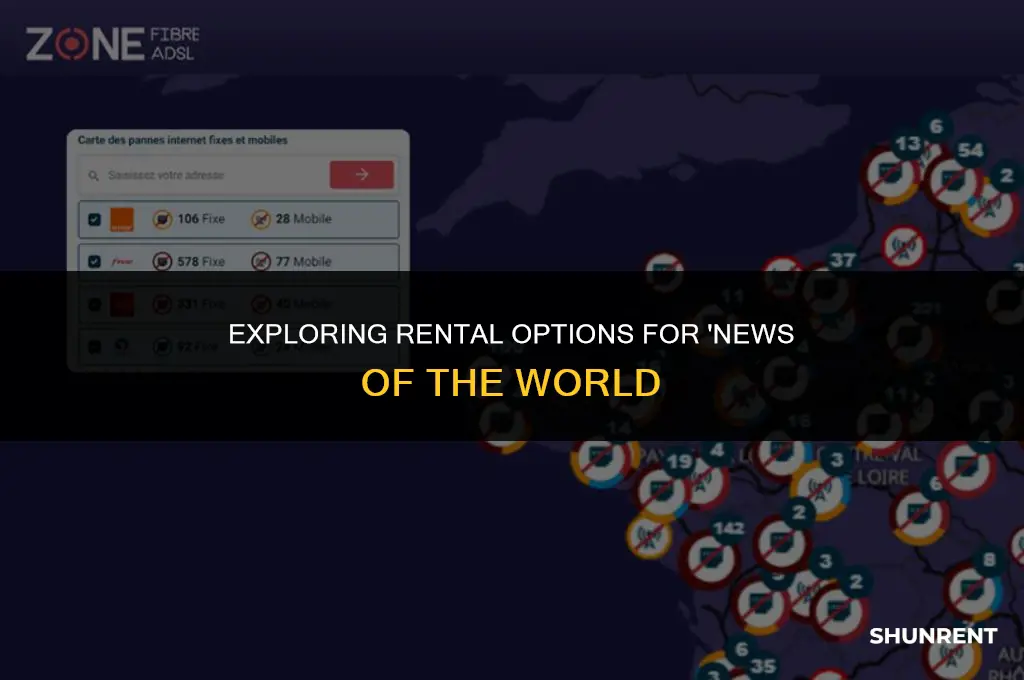 where to rent news of the world