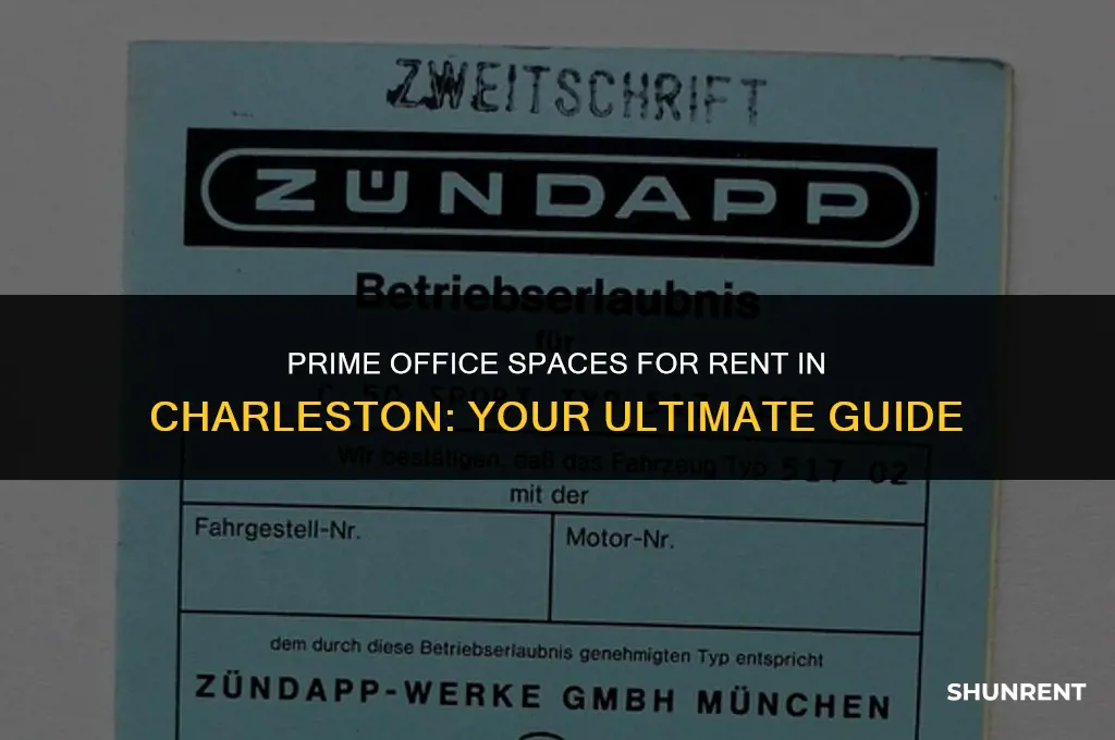 where to rent office space in charleston