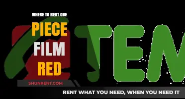 Where to Rent One Piece Film Red: A Comprehensive Guide