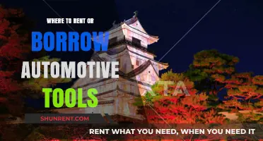 Where to Rent or Borrow Automotive Tools: A Comprehensive Guide