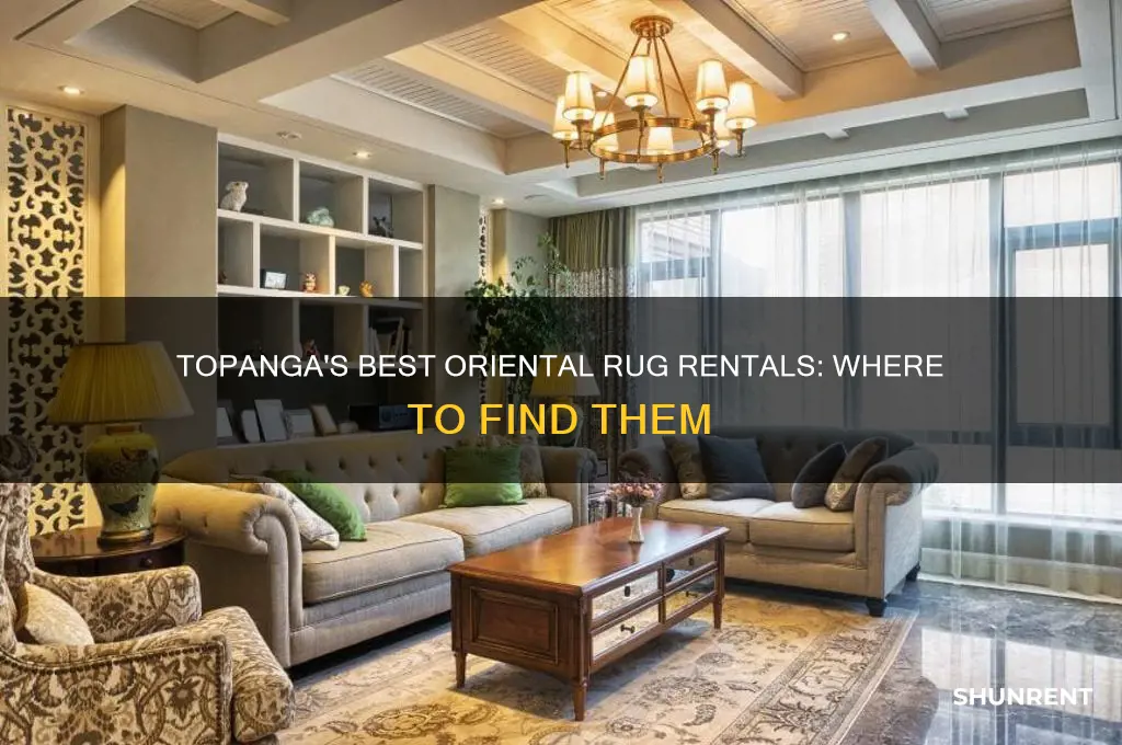 where to rent oriental rugs in topanga ca