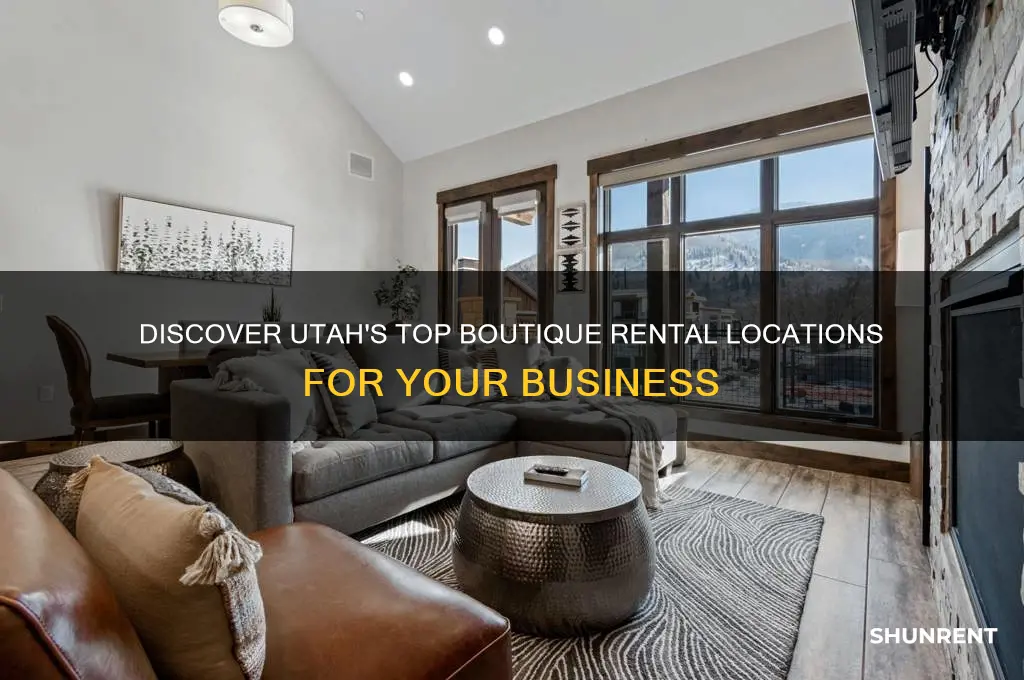 where to rent out a boutique in utah