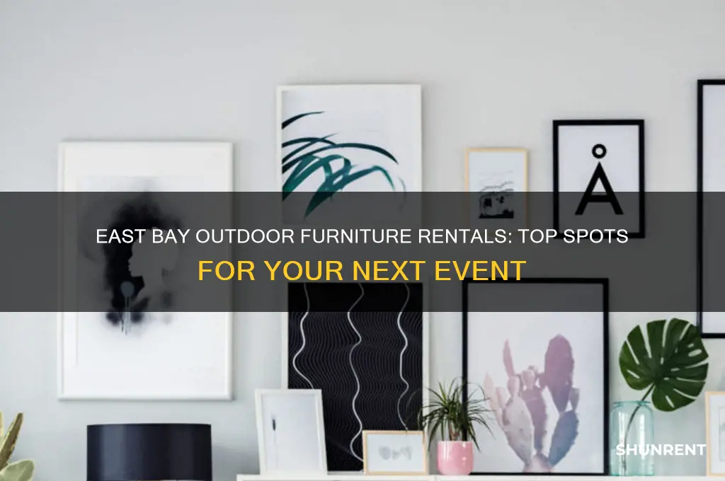 where to rent outdoor furniture in east bay