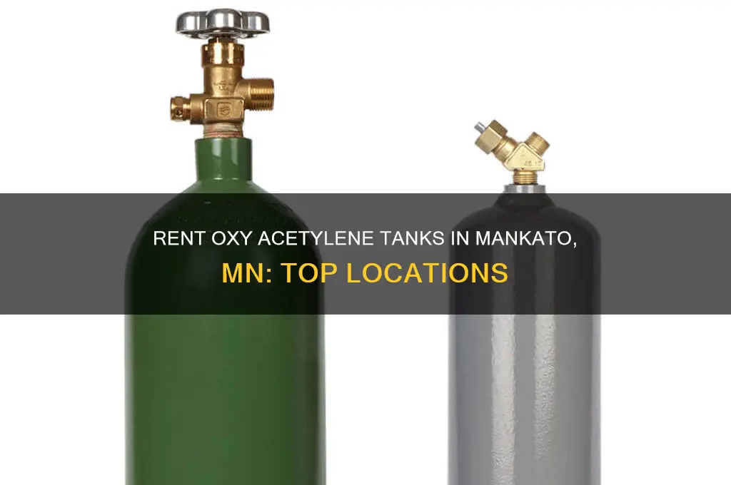 where to rent oxy acetylene tanks mankato mn