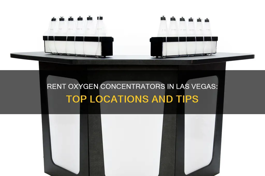 where to rent oxygen concentrator in las vegas