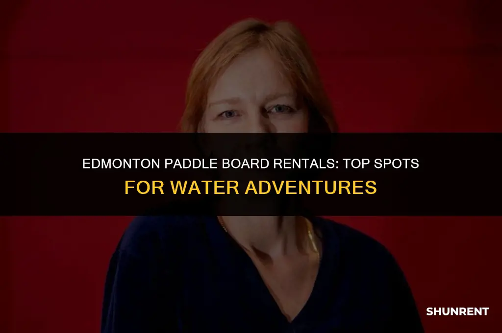 where to rent paddle boards in edmonton