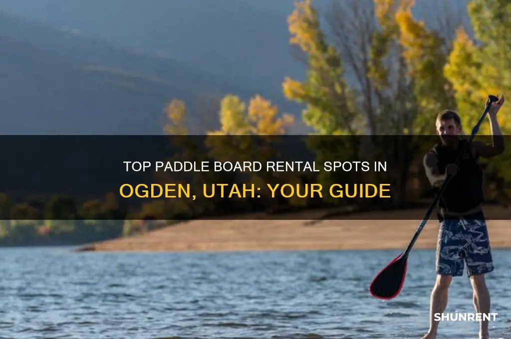 where to rent paddle boards in ogden utah