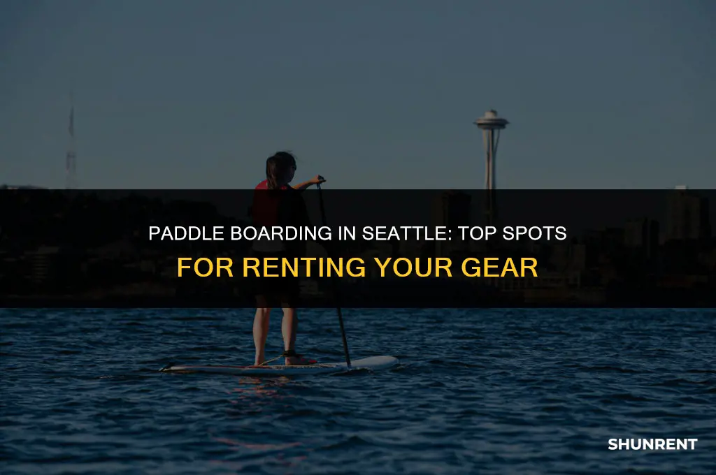 where to rent paddle boards in seattle