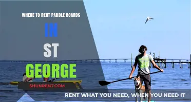 Top Paddle Board Rental Spots in St. George, Utah