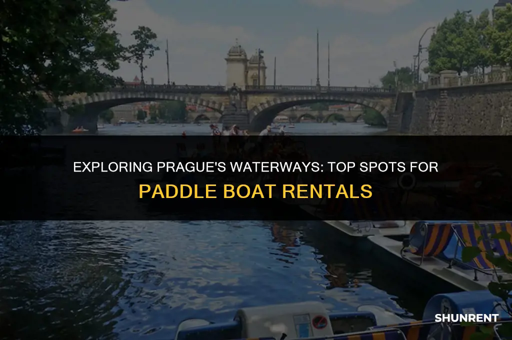 where to rent paddle boats in prague