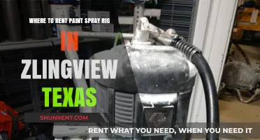 Renting Paint Spray Rigs in Zlingview, Texas: Top Locations Guide