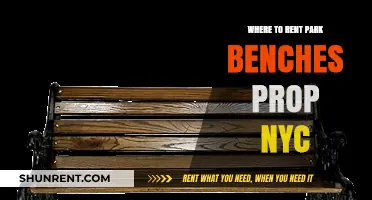 Where to Rent Park Benches as Props in NYC: A Comprehensive Guide