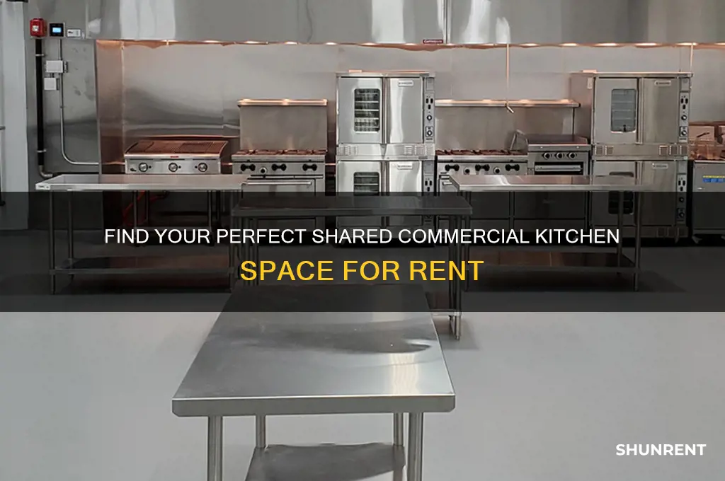 where to rent part of a commercial kitchen