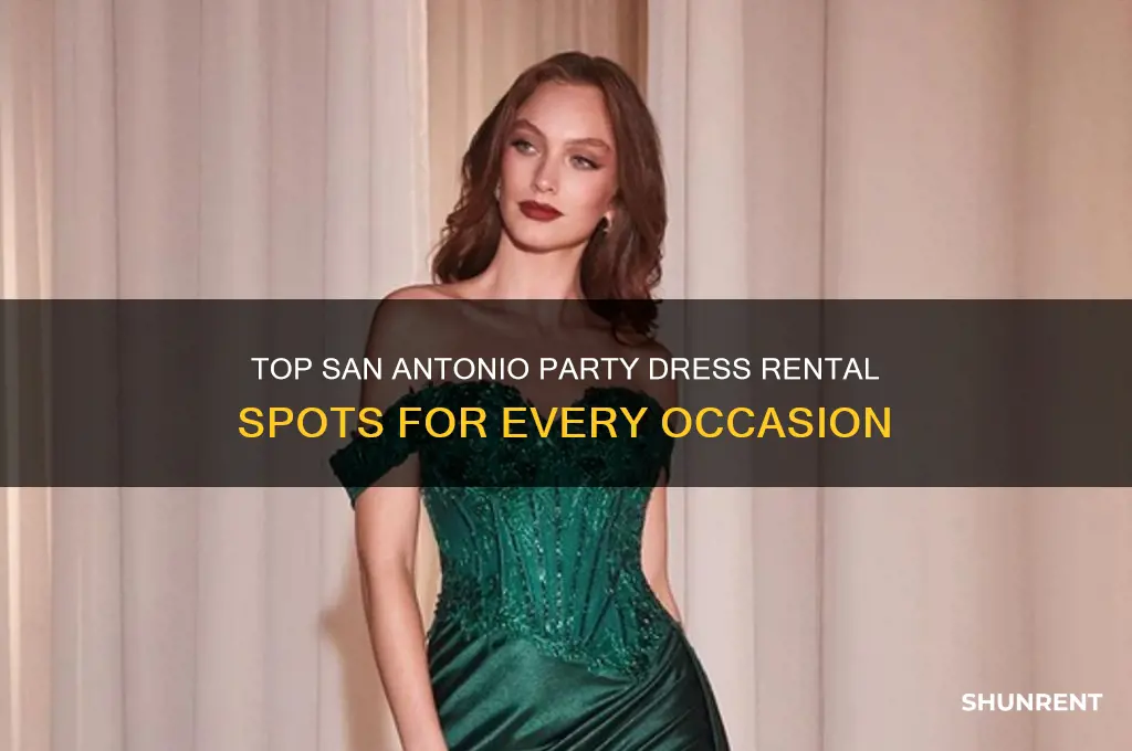 where to rent party dresses in san antonio