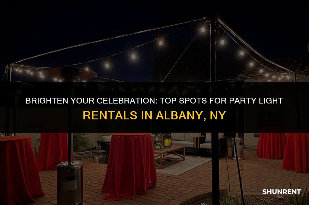 where to rent party lights albany ny