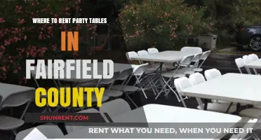 Fairfield County's Best Party Table Rentals: Top Spots to Check Out