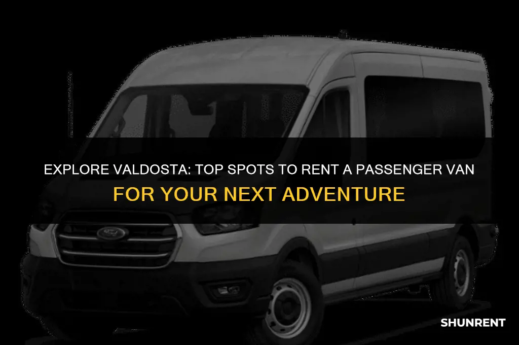 where to rent passenger van valdosta ga
