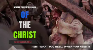 Where to Rent 'The Passion of the Christ': A Guide for Film Enthusiasts