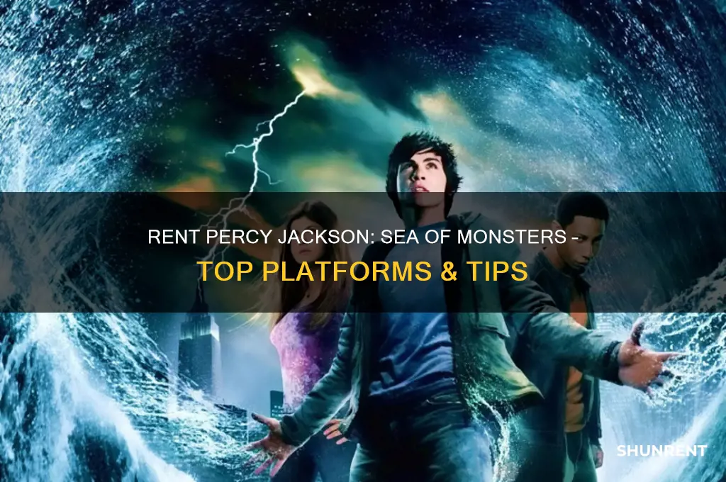 where to rent percy jackson sea of monsters
