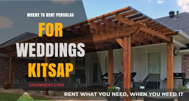 Elegant Outdoor Weddings: Renting Pergolas in Kitsap County