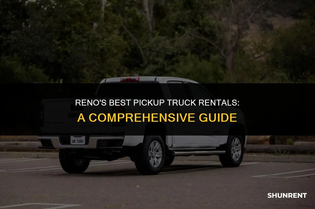where to rent pickup truck reno nevada
