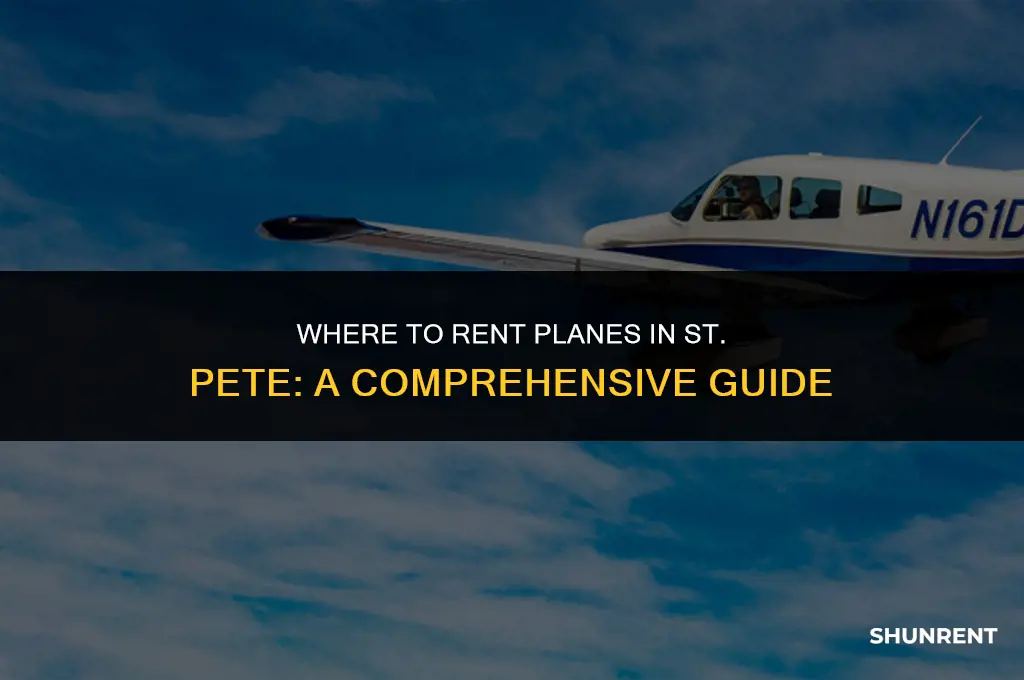 where to rent planes in st pete