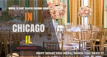 Chicago's Top Spots for Renting Plastic Folding Chairs
