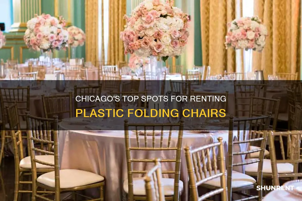 where to rent plastic folding chair in chicago il