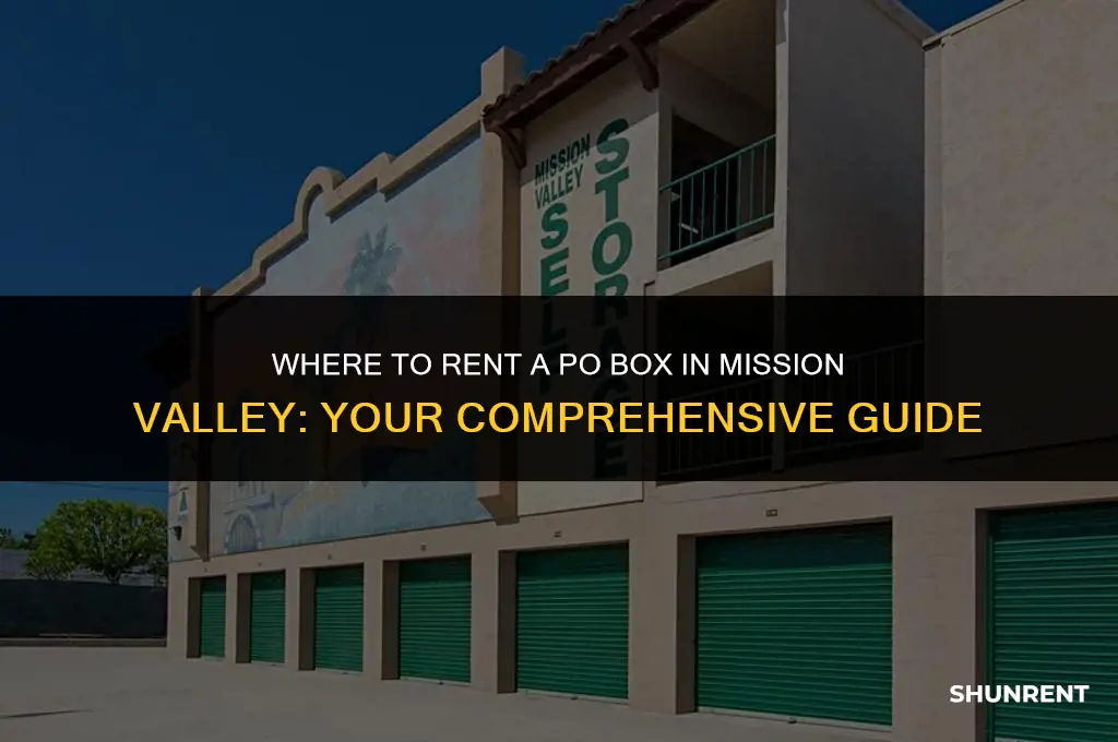 where to rent po box mission valley