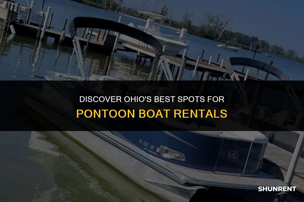 where to rent pontoon boats in ohio