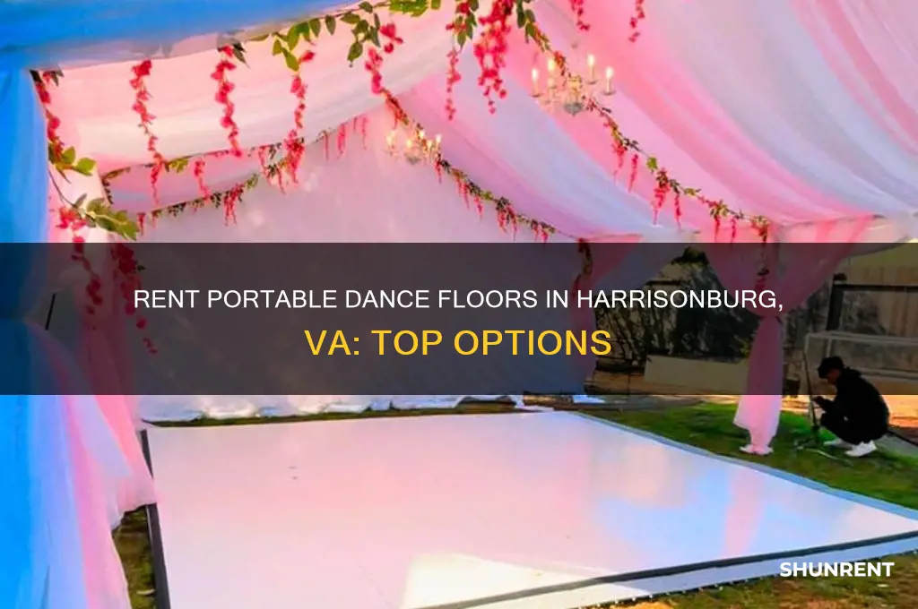 where to rent portable dance floor in harrisonburg va