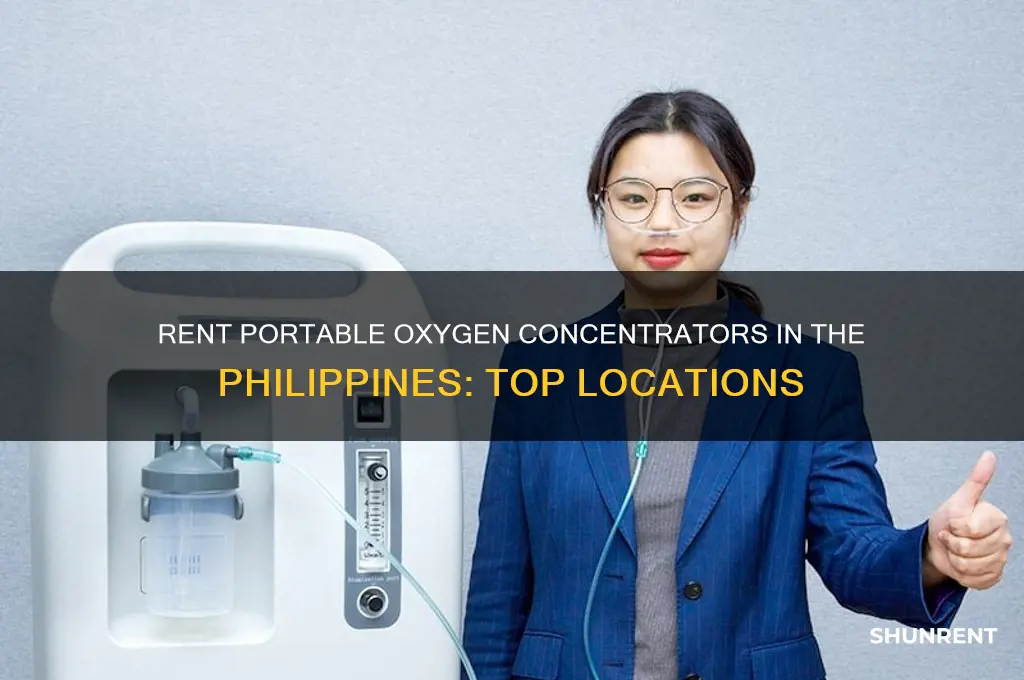 where to rent portable oxygen concentrator in the philippines