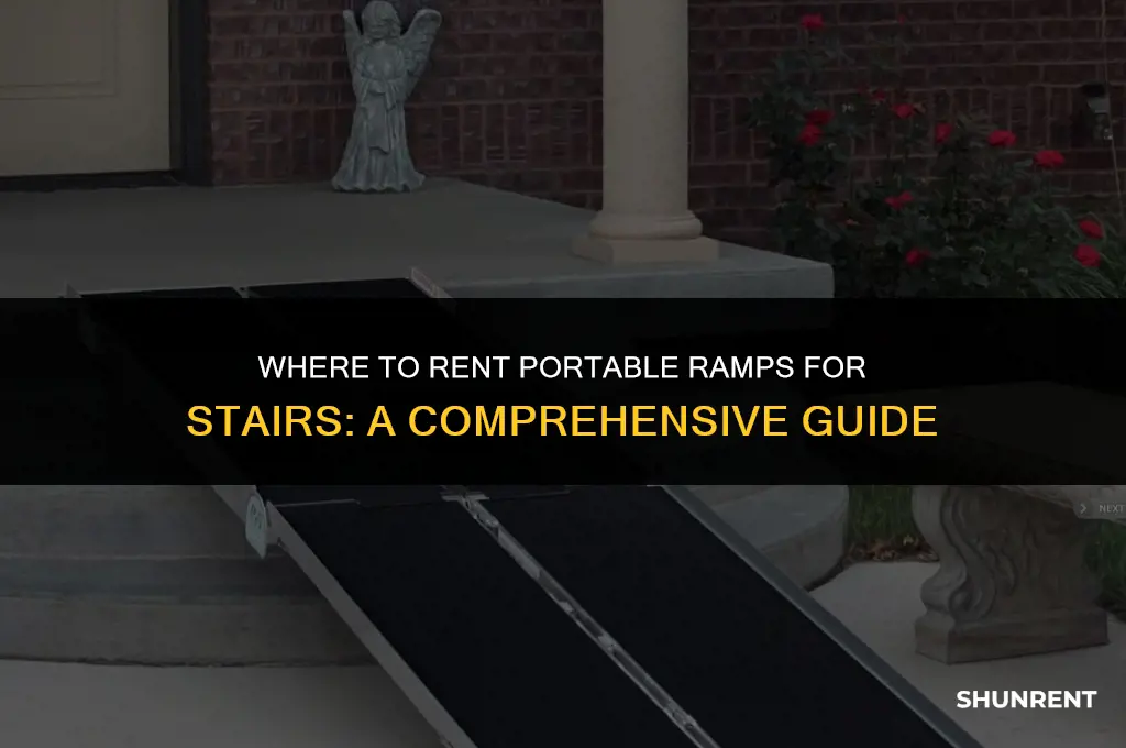 where to rent portable ramps for stairs