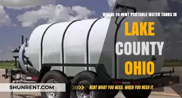 Rent Portable Water Tanks in Lake County, Ohio: Top Options